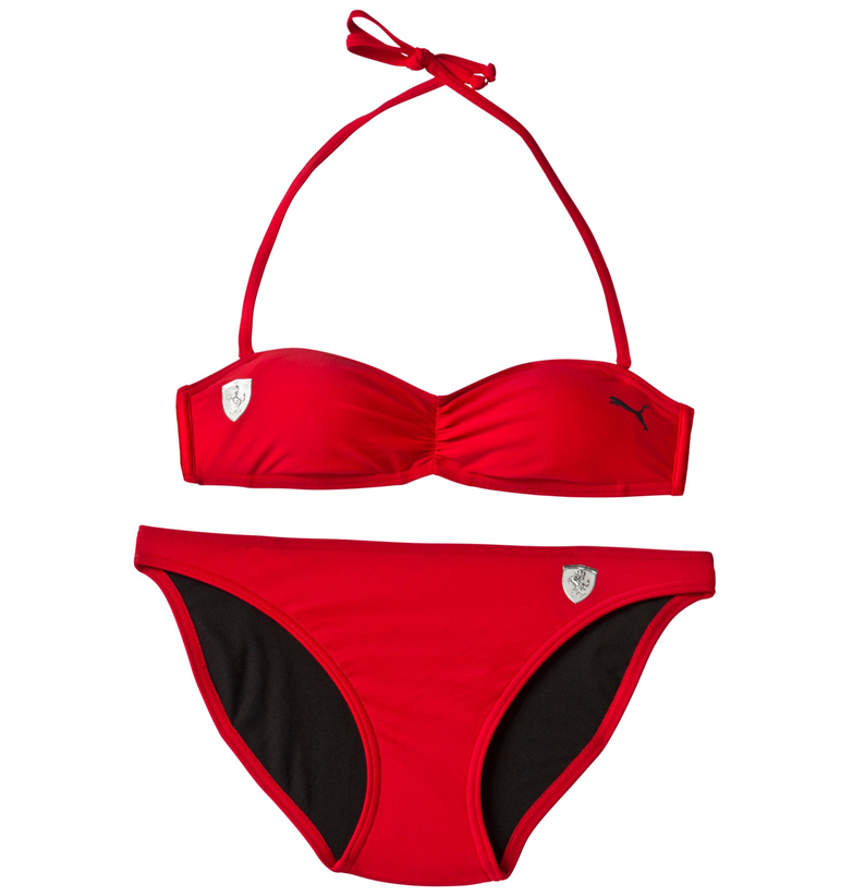 Ferrari Match Color Bikini | Hot Sex Picture