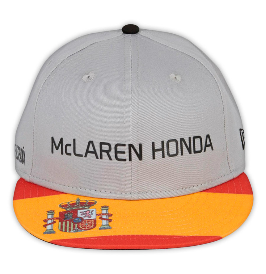 McLaren Honda F1 Team Vandoorne FLAT Snapback No.2 Grey Cap