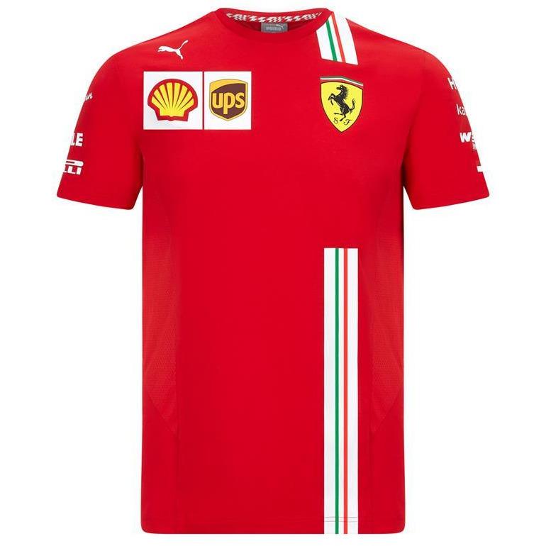 Ferrari Scuderia SF T-Shirt Camiseta Scuderia Ferrari Driver Leclerc para Hombre