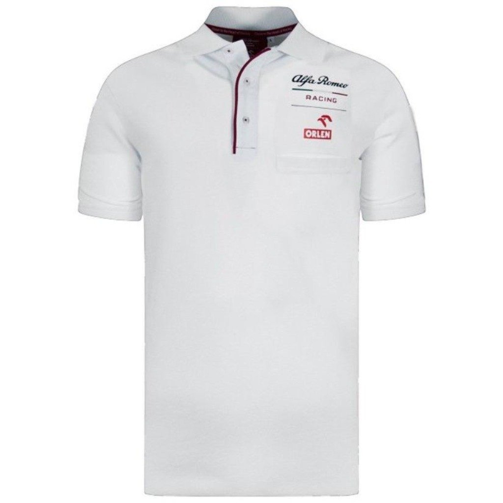 Alfa Romeo Racing F1 2020 Mens Team Polo Shirt Fan Shop Sports ...