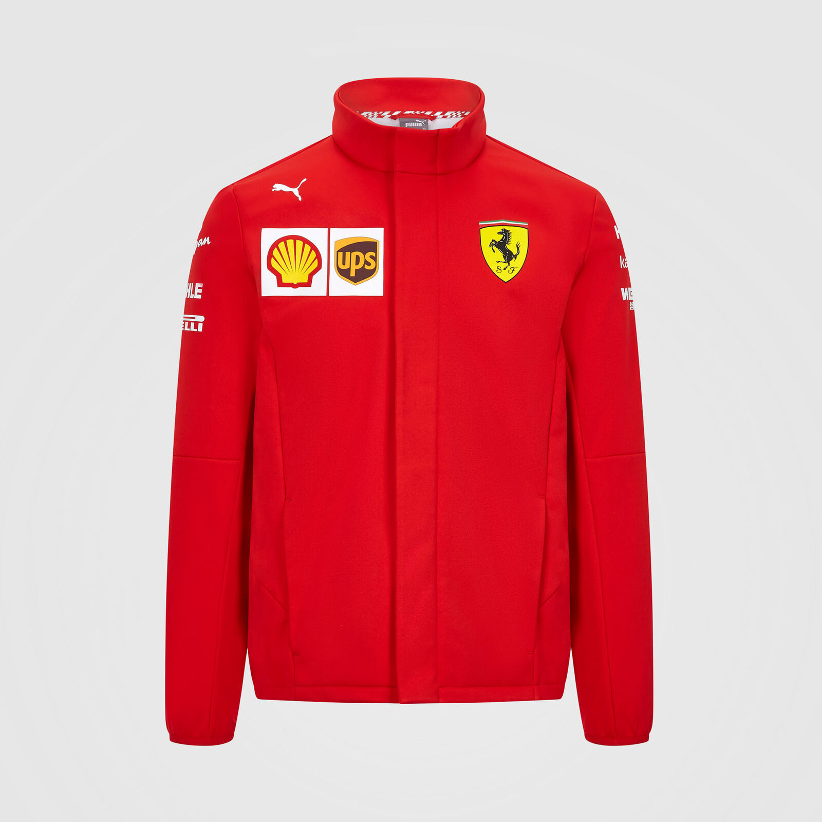 2021 Scuderia Ferrari F1 Team Softshell Jacket Red - GP Store